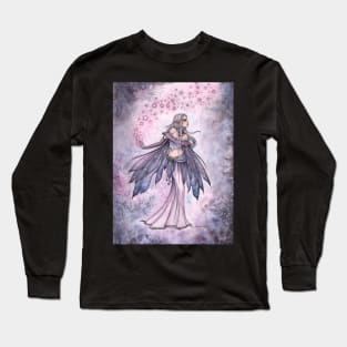 Captured Sky Fairy Fantasy Artwork by Molly Harrison Long Sleeve T-Shirt